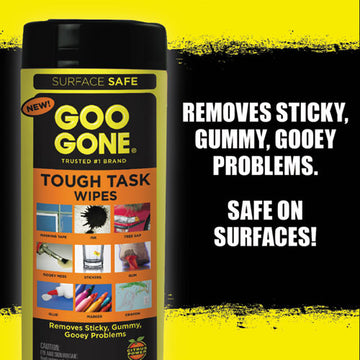 Goo Gone® Clean Up Wipes, 8 X 7, Citrus Scent, White, 24-canister, 4 Canister-carton freeshipping - TVN Wholesale